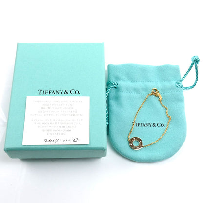 TIFFANY&Co. ティファニー K18PG ピンクゴールド アトラス ピアスド ブレスレット ダイヤモンド 2.8g 17cm レディース【中古】