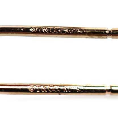 TIFFANY&Co. ティファニー K18PG ピンクゴールド アトラス ピアス 4.8g レディース【中古】【美品】