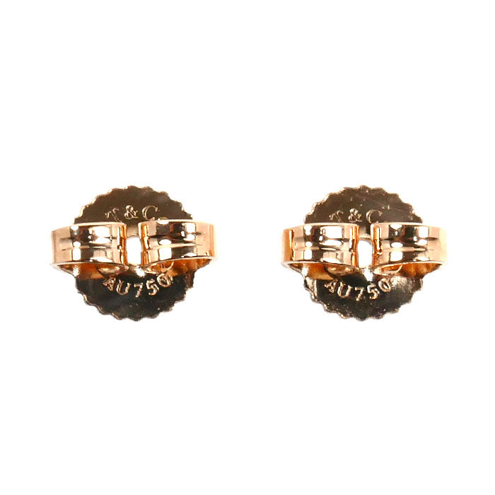 TIFFANY&Co. ティファニー K18PG ピンクゴールド アトラス ピアス 4.8g レディース【中古】【美品】