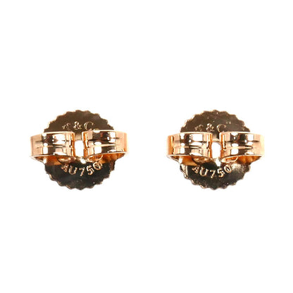 TIFFANY&Co. ティファニー K18PG ピンクゴールド アトラス ピアス 4.8g レディース【中古】【美品】