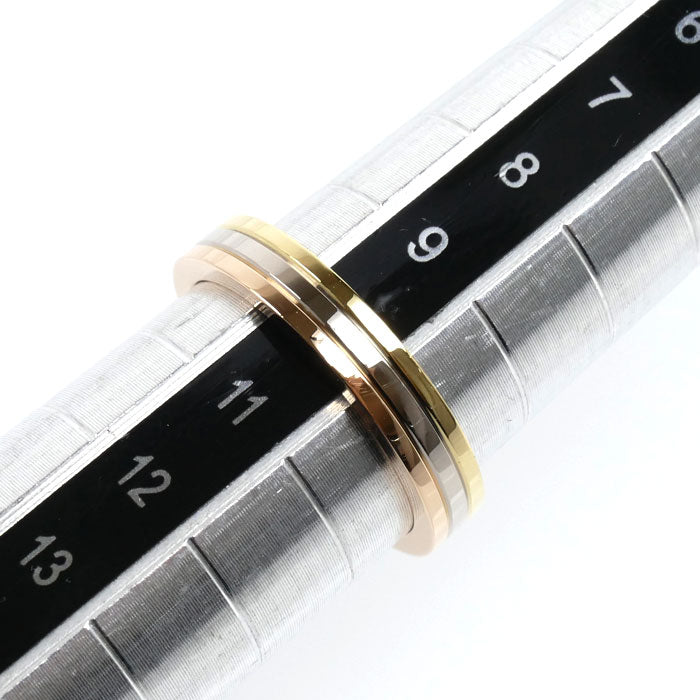 CARTIER カルティエ K18YG/WG/PG ヴァンドーム リング・指輪 B4052250 10号 50 4.5g レディース【中古】【美品】