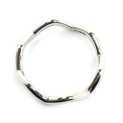 TIFFANY&Co. ティファニー Pt950プラチナ ジグザグ リング・指輪 10.5号 3.8g レディース【中古】【美品】