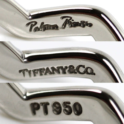 TIFFANY&Co. ティファニー Pt950プラチナ ジグザグ リング・指輪 10.5号 3.8g レディース【中古】【美品】