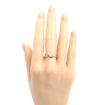 TIFFANY&Co. ティファニー Pt950プラチナ ジグザグ リング・指輪 10.5号 3.8g レディース【中古】【美品】