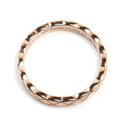 CHANEL シャネル K18PG ピンクゴールド ココクラッシュ リング・指輪 J11785 11.5号 52 3.7g レディース【中古】【美品】
