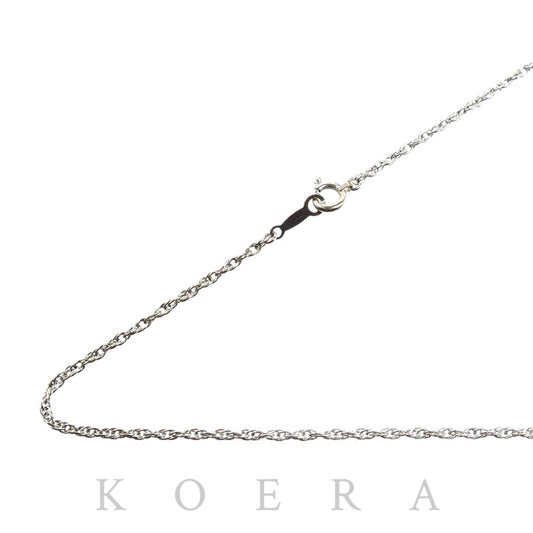 MIKIMOTO ミキモト K18WG ホワイトゴールド ネックレス 5.3g 70cm レディース【中古】
