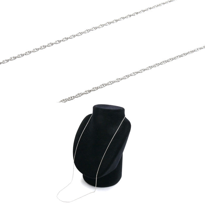 MIKIMOTO ミキモト K18WG ホワイトゴールド ネックレス 5.3g 70cm レディース【中古】