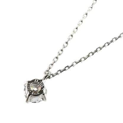 K.UNO ケイウノ Pt950プラチナ Pt850プラチナ ネックレス ダイヤモンド0.39ct 2.0g 43cm 一粒ダイヤ レディース【中古】【美品】