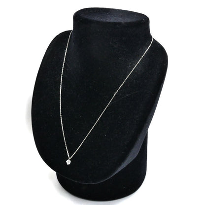 K.UNO ケイウノ Pt950プラチナ Pt850プラチナ ネックレス ダイヤモンド0.39ct 2.0g 43cm 一粒ダイヤ レディース【中古】【美品】