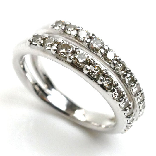 KASHIKEY カシケイ  K18WG ホワイトゴールド マーシネス リング・指輪 ダイヤモンド0.60ct 8.5号 6.4g レディース【中古】