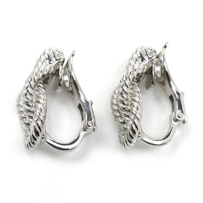 HERMES エルメス シルバー オーディエンヌ イヤリング 12g レディース【中古】