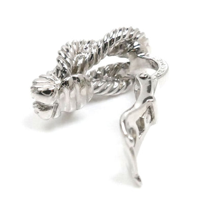 HERMES エルメス シルバー オーディエンヌ イヤリング 12g レディース【中古】