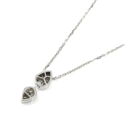 Chaumet ショーメ K18WG ホワイトゴールド ジョセフィーヌ ロンド ネックレス 083851 ダイヤモンド0.37ct 4.9g 39/42/45cm レディース【中古】【美品】