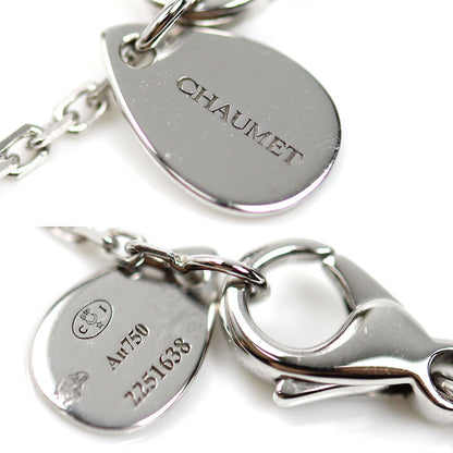 Chaumet ショーメ K18WG ホワイトゴールド ジョセフィーヌ ロンド ネックレス 083851 ダイヤモンド0.37ct 4.9g 39/42/45cm レディース【中古】【美品】