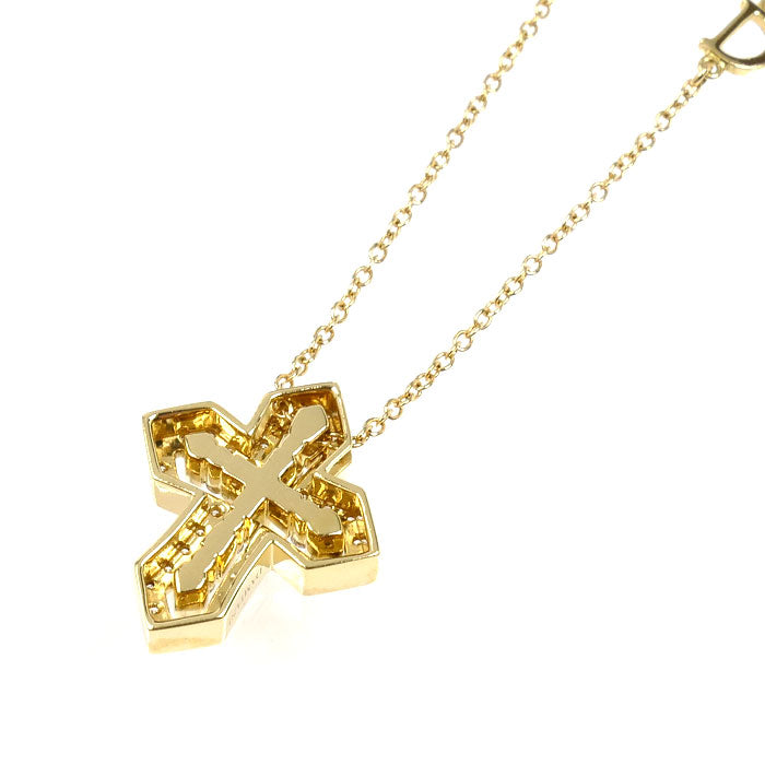 Damiani ダミアーニ K18YG イエローゴールド ベルエポック クラウン ダイヤ ネックレス 20089077 ダイヤモンド 7.5g 50cm レディース【中古】【美品】