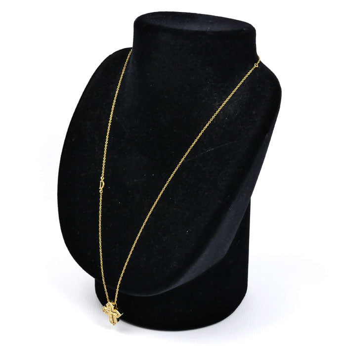 Damiani ダミアーニ K18YG イエローゴールド ベルエポック クラウン ダイヤ ネックレス 20089077 ダイヤモンド 7.5g 50cm レディース【中古】【美品】