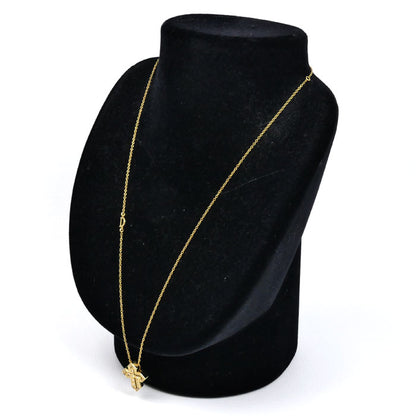 Damiani ダミアーニ K18YG イエローゴールド ベルエポック クラウン ダイヤ ネックレス 20089077 ダイヤモンド 7.5g 50cm レディース【中古】【美品】