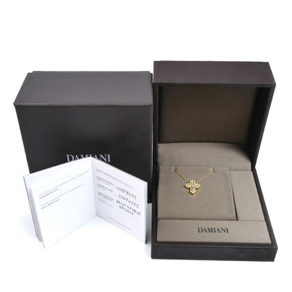 Damiani ダミアーニ K18YG イエローゴールド ベルエポック クラウン ダイヤ ネックレス 20089077 ダイヤモンド 7.5g 50cm レディース【中古】【美品】