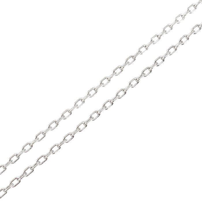 CARTIER カルティエ K18WG ホワイトゴールド アミュレット ネックレス ダイヤモンド 11.8g 60cm レディース【中古】