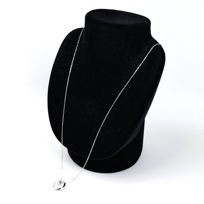 CARTIER カルティエ K18WG ホワイトゴールド アミュレット ネックレス ダイヤモンド 11.8g 60cm レディース【中古】