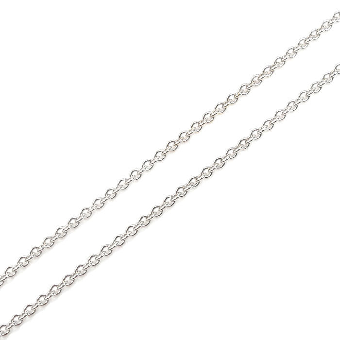 GRAFF グラフ K18WG ホワイトゴールド バタフライシルエット ネックレス RGP695 ダイヤモンド 5.1g ～46.5cm レディース【中古】【美品】