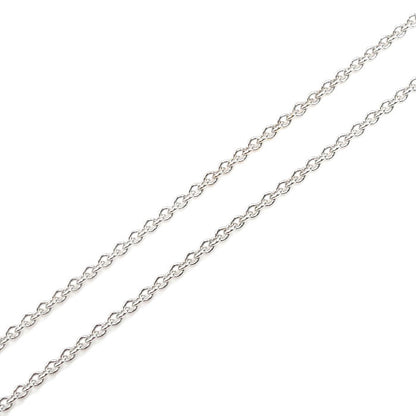 GRAFF グラフ K18WG ホワイトゴールド バタフライシルエット ネックレス RGP695 ダイヤモンド 5.1g ～46.5cm レディース【中古】【美品】