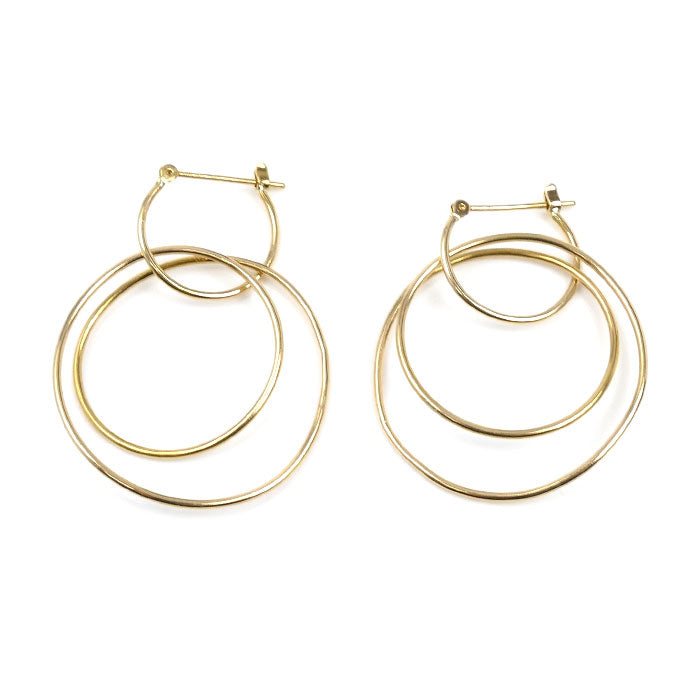 STAR JEWELRY スタージュエリー K18YG イエローゴールド ピアス 4.4g レディース【中古】