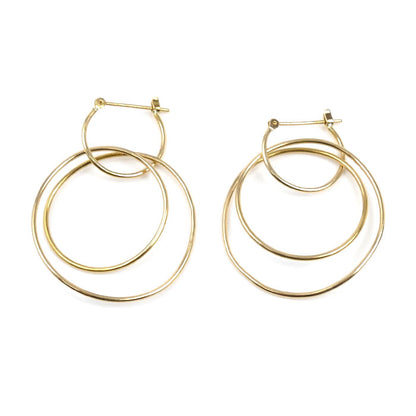 STAR JEWELRY スタージュエリー K18YG イエローゴールド ピアス 4.4g レディース【中古】