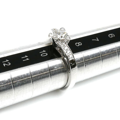 MAUBOUSSIN モーブッサン K18WG ホワイトゴールド リング・指輪 ダイヤモンド 9号 2.9g レディース【中古】【美品】