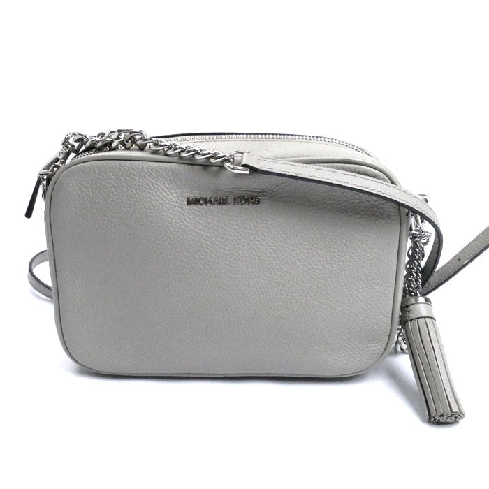 Michael Kors マイケルコース カメラバッグ ミディアム ショルダーバッグ グレー 32F7SGNM8L レディース【中古】