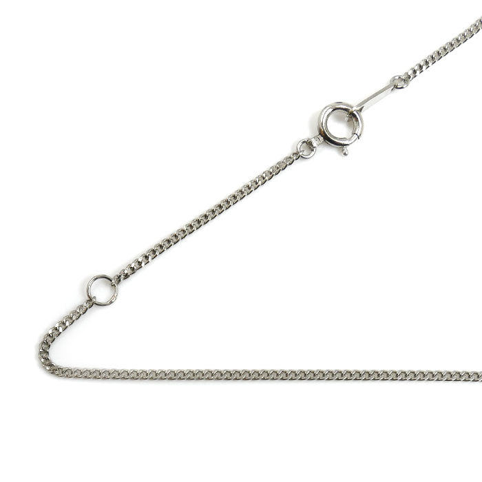 Pt900プラチナ ネックレス 喜平2面カット 4.1g 42cm ユニセックス【中古】