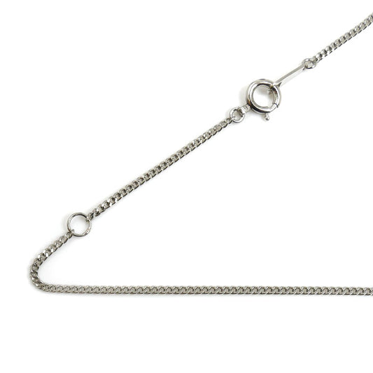 Pt900プラチナ ネックレス 喜平2面カット 4.1g 42cm ユニセックス【中古】