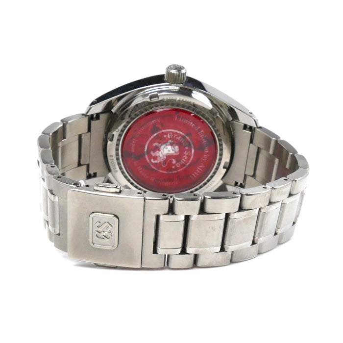 Grand Seiko グランドセイコー スプリングドライブ 雪白 AJHH限定モデル 腕時計 自動巻き ヘリテージコレクション シルバー 9R65-0DL0/SBGA421 390本限定 メンズ【中古】