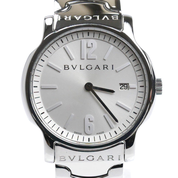 BVLGARI ブルガリ ソロテンポ 腕時計 電池式 ST35S メンズ【中古】