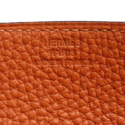 HERMES エルメス ヴィド・ポッシュ ミーズ・エ・ルランス Hエヴリン レザートレイ オレンジ ポティロン H400060M 5F ユニセックス □K刻印【中古】