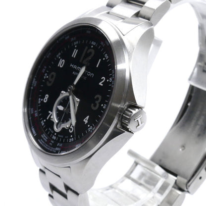 HAMILTON ハミルトン カーキ アビエーション QNE オート 腕時計 自動巻き H766550/H76655133 メンズ【中古】