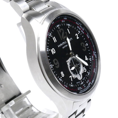 HAMILTON ハミルトン カーキ アビエーション QNE オート 腕時計 自動巻き H766550/H76655133 メンズ【中古】