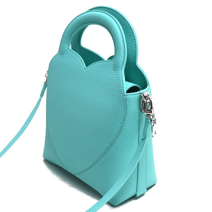 TIFFANY&Co. ティファニー リターン トゥ ティファニー 2Wayショルダーバッグ グリーン レディース【中古】【美品】