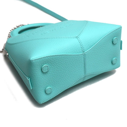 TIFFANY&Co. ティファニー リターン トゥ ティファニー 2Wayショルダーバッグ グリーン レディース【中古】【美品】