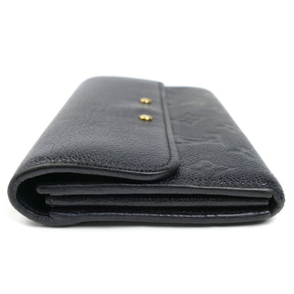 LOUIS VUITTON ルイ・ヴィトン ポルトフォイユ ポンヌフ 長財布 モノグラム アンプラント ブラック M61833 CA2146 レディース【中古】