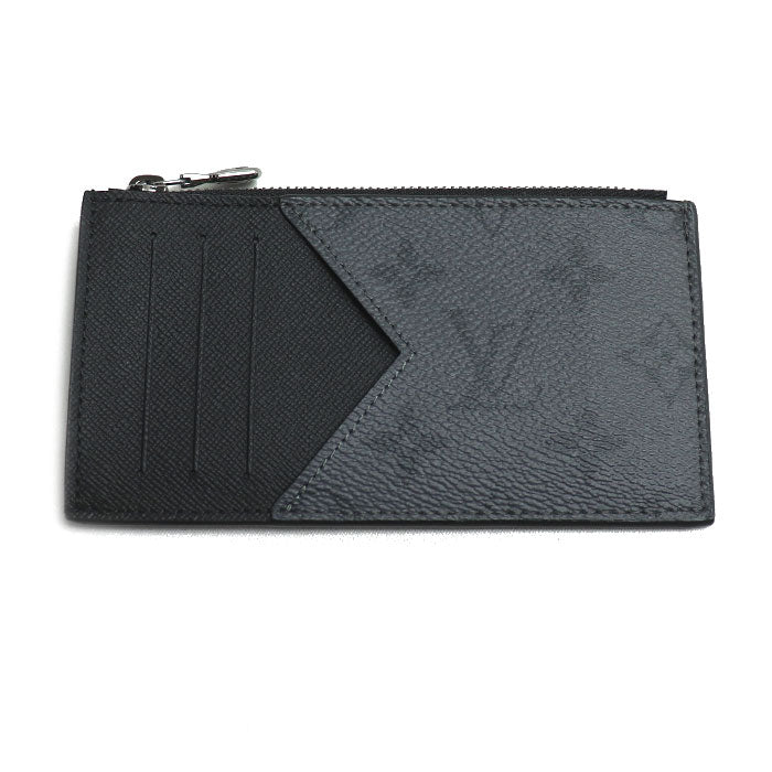 LOUIS VUITTON ルイ・ヴィトン コインカード･ホルダー コインケース モノグラム･エクリプス グレー ブラック M69533 IC メンズ【中古】【極美品】