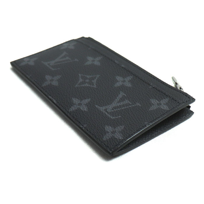 LOUIS VUITTON ルイ・ヴィトン コインカード･ホルダー コインケース モノグラム･エクリプス グレー ブラック M69533 IC メンズ【中古】【極美品】