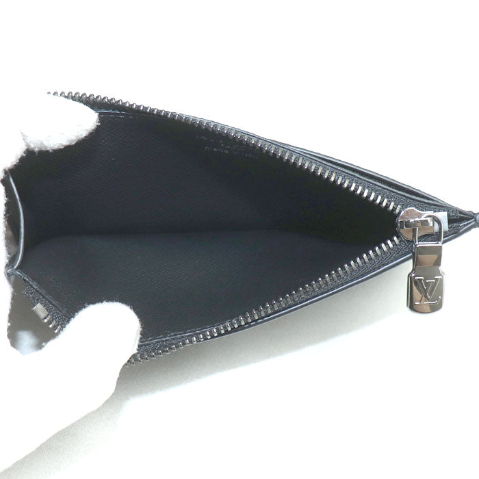 LOUIS VUITTON ルイ・ヴィトン コインカード･ホルダー コインケース モノグラム･エクリプス グレー ブラック M69533 IC メンズ【中古】【極美品】