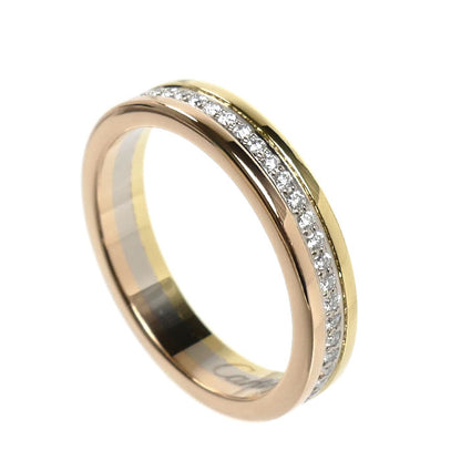 CARTIER カルティエ K18YG/WG/PG ヴァンドーム ルイ カルティエ リング・指輪 B4052949 ダイヤモンド 9号 49 4.2g レディース【中古】【美品】