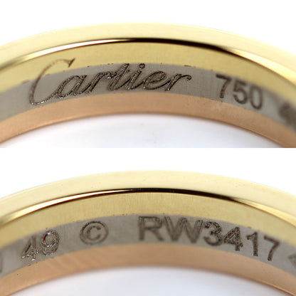 CARTIER カルティエ K18YG/WG/PG ヴァンドーム ルイ カルティエ リング・指輪 B4052949 ダイヤモンド 9号 49 4.2g レディース【中古】【美品】