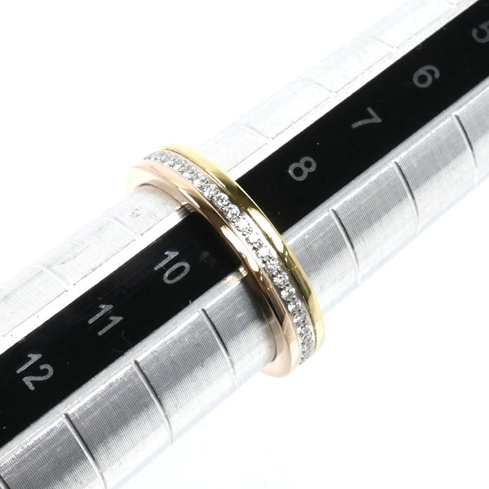 CARTIER カルティエ K18YG/WG/PG ヴァンドーム ルイ カルティエ リング・指輪 B4052949 ダイヤモンド 9号 49 4.2g レディース【中古】【美品】