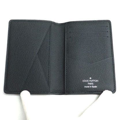 LOUIS VUITTON ルイ・ヴィトン オーガナイザー･ドゥ ポッシュ カードケース ダミエ･グラフィット ブラック N63143 IC メンズ【中古】【極美品】