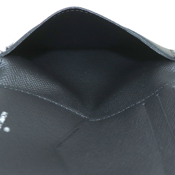 LOUIS VUITTON ルイ・ヴィトン オーガナイザー･ドゥ ポッシュ カードケース ダミエ･グラフィット ブラック N63143 IC メンズ【中古】【極美品】