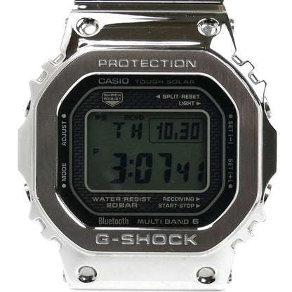 CASIO カシオ G-SHOCK フルメタル 腕時計 ソーラー GMW-B5000D-1JF 電波 メンズ【中古】