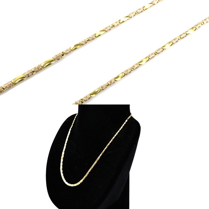 K18YG イエローゴールド ネックレス 7.3g 40～45cm レディース【中古】